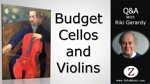 budget violins cellos